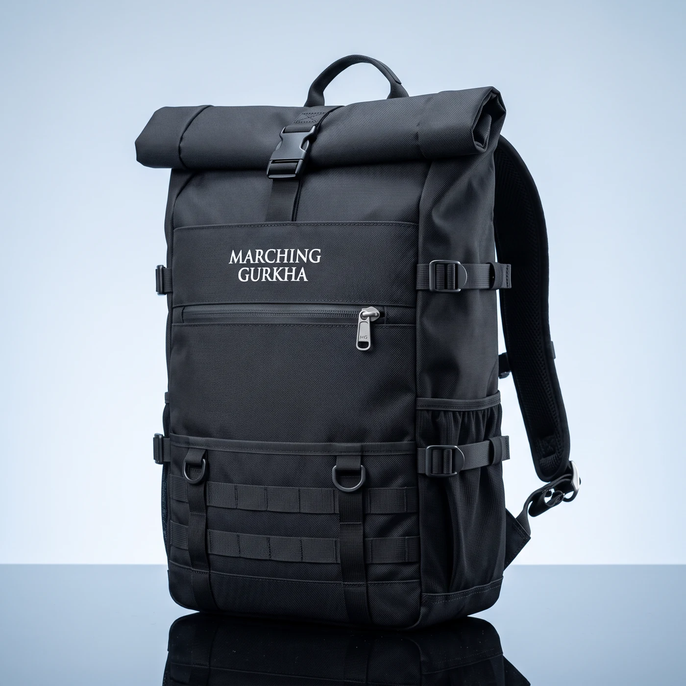 Marching Gurkha bag front view
